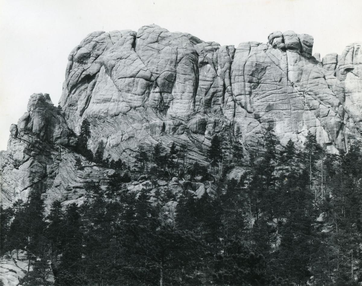 Mount Rushmore --- before