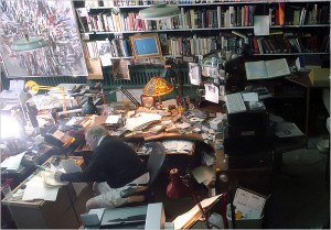 William F. Buckley's desk