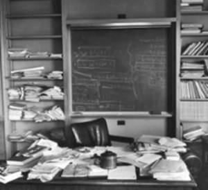 Albert Einstein's desk