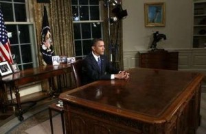 Barack Obama's desk
