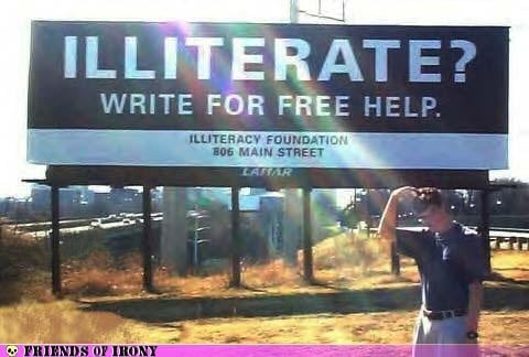 Illiterate