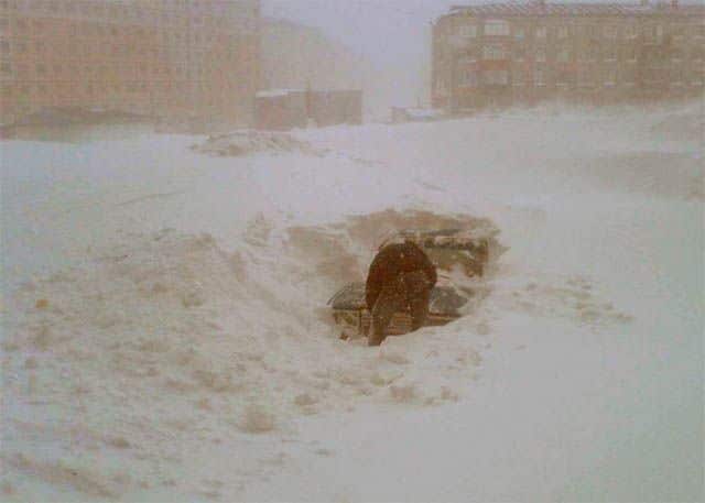 Snow in Russia 2