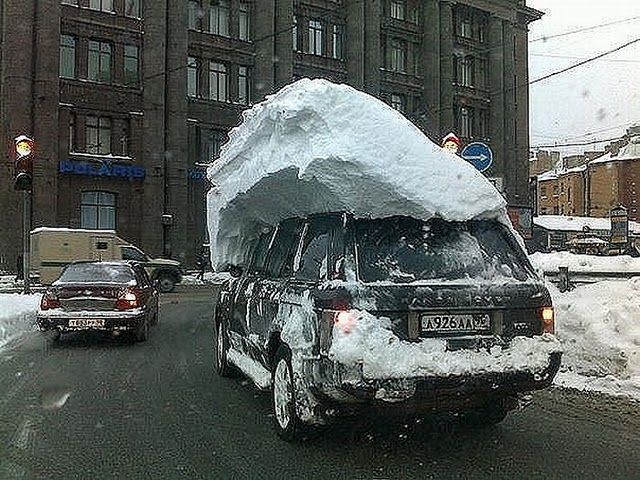 Snow in Russia 26