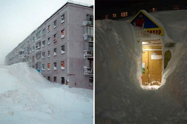 Snow in Russia 27