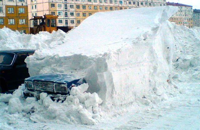 Snow in Russia 30