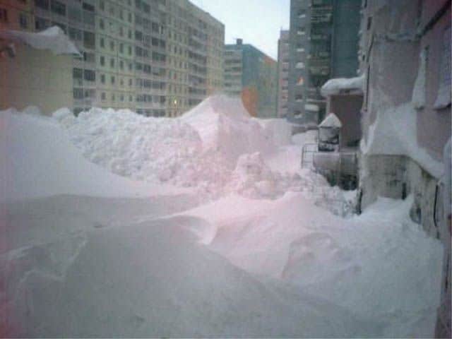 Snow in Russia 8