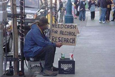 Creative homeless signs