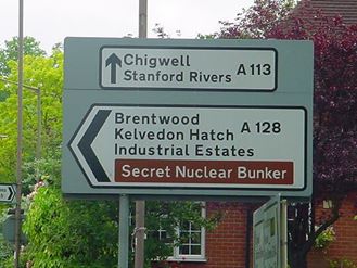 Secret nuclear bunker