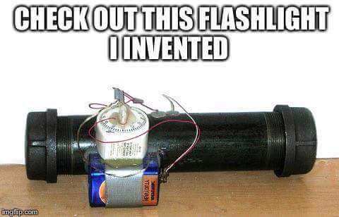 New type of flashlight