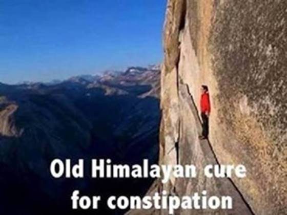 Old Himalayan cure for constipation