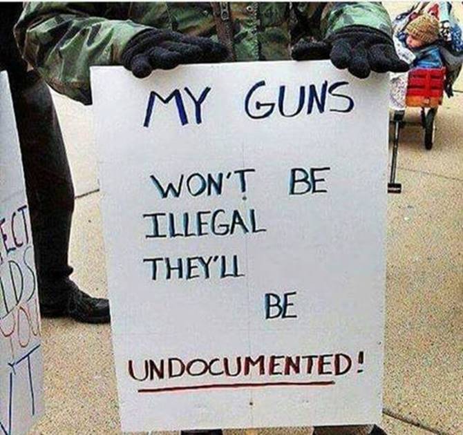 Undocumented guns