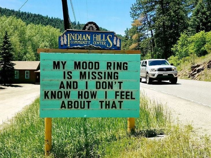 My mood ring is missing
