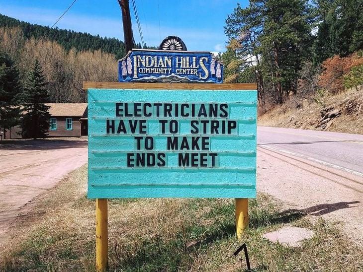 Electricians have to strip