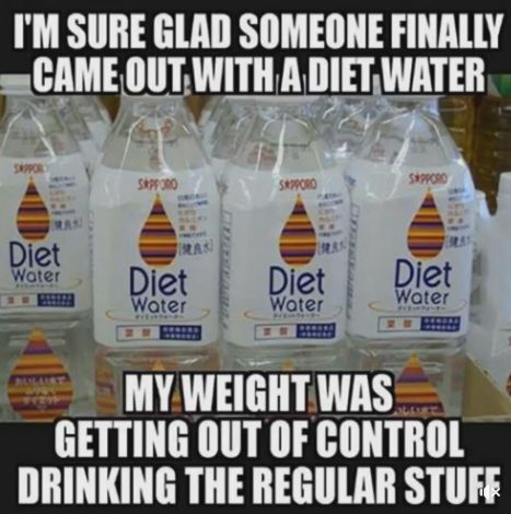 Diet water