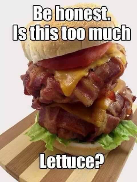 Is this too much lettuce?